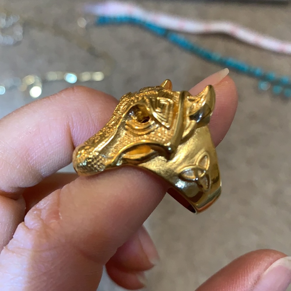 Celtic wolf ring - Picture 3 of 3